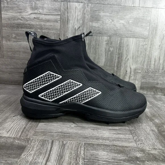 adidas | Shoes | Adidas Nasty 2 Mens Size 2 Black Mid Top  display picture 1